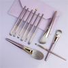 10pcs Makeup Brushes Set Foundation Brushes Soft Hair Super Soft Eyeshadow Brushes Complete Set view 4