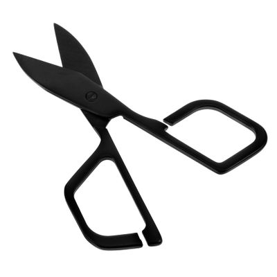 DEARMAMY Nose Hair Scissors Manual Trimming Tool for Facial Hair Eyebrow and Nose Grooming Lightweight and Portable Upgraded Design for Men and Women