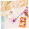 HAKIDZEL 7pcs Mixed Color Nail Cleaning Brushes Durable Acrylic Manicure Tools for Dust Removal and Nail Art for Professional and Home Use view 4