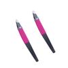 CALLARON 2pcs Stainless Steel Eyebrow Clamp Professional Eyebrow Tweezers Trimmer for Precise Shaping and Easy to Clean for Travel and Daily Use view 1