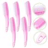 CALLARON 5pcs Nail Cleaner Brushes for Dust Removal Ergonomic Pedicure Brush for Nail Art and Cleaning for Home and Salon Use view 3