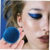 LIFKOME 2PCS Supple Makeup Powder Round Loose Powder Applicators for Finish Durable Reusable for Face Application Gentle Skin Peacock view 4