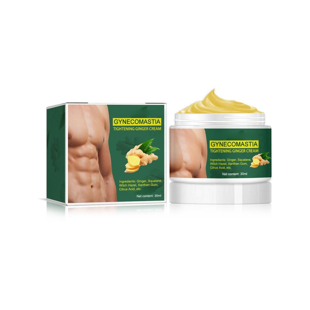 Gynecomastia Firming Ginger Cream Helps Burn And Speed Up Metabolism