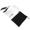 PACKOVE 7pcs Nail Clippers Nail Trimmer Fingernail Toenail Clipper Kit Manicure Trimmer Professional Easy to Use Stainless Steel view 1