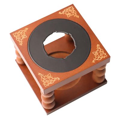 ARTIBETTER Wax Seal Warmer Vintage Beech Melting Furnace for Sealing Wax Easy to Use for Envelopes Invitations and Crafts