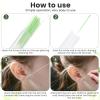 Ear Hole Cleaner, 180PCS Ear Piercing Cleaner Floss Earring Hole Cleaners Nose Ring Cleaners Pierced Floss Ears Piercing Care Cleaning Tool for Girl Women Men view 3