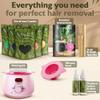 Wax Kit for Hair Removal, Wax Pot for Hair Removal for Face, Body, Leg, Bikini, Brazilian Wax, Waxing Kit for Women & Men (34 Accessories) view 2