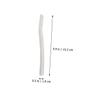 PartyKindom 12pcs Lightweight Eyebrow Shaver Straw Blades Brow Trimmer Face Hair Removal Hair Trimmer Brow Razor for Women view 2