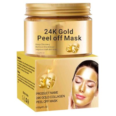 24k Gold Tearing Facial Mask Blackhead And Absorbing Facial Cleansing Facial Mask