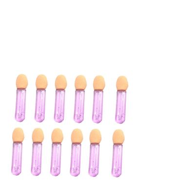 CALLARON 100pcs Fluffy Makeup Brushes for Eyeshadow Women Eye Shadow Applicator Kit Latex Cotton Eye Shadow Sticks Portable Nail Art Brush Makeup Tools Accessories Smooth Surface