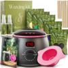 Wax Kit for Hair Removal, Wax Pot for Hair Removal for Face, Body, Leg, Bikini, Brazilian Wax, Waxing Kit for Women & Men (34 Accessories) view 1