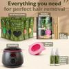 Wax Kit for Hair Removal, Wax Pot for Hair Removal for Face, Body, Leg, Bikini, Brazilian Wax, Waxing Kit for Women & Men (34 Accessories) view 2