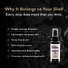 DandyMen Beard Oil | Hydrating and Conditioning Formula with Sweet Almond & Argan Oils | 2 oz (Saffron Ember) view 2