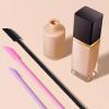 6pcs silicone double end scraper creative mini tip spatula cosmetics heat resistant safety spatula foundation make-up makeup tool, reusable rubber spatula beauty silicone stirrer for cosmetics kitchen view 4