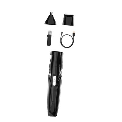 CALLARON 3-in-1 USB Rechargeable Nose Hair Trimmer and Remover Compact Vibrissa Clipper Waterproof Design for Men and Women Easy Cleaning Tool