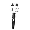CALLARON 3-in-1 USB Rechargeable Nose Hair Trimmer and Remover Compact Vibrissa Clipper Waterproof Design for Men and Women Easy Cleaning Tool view 1