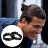 25pcs summer sports breathable men's headband with anti slip ponytail and tight tied headband accessories, fashionable hair accessories suitable for thick and long curly hair, powerful accessories view 4