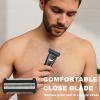 2 Pack Foil Replacement Blades Compatible with Manscaped The Lawn Mower 5.0 Ultra Groin & Body Hair Trimmer,Stainless Steel Foil Blades for Smooth and Close Shaving. view 3