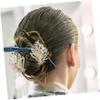 ASAKKURA Elegant Hair Bun Maker Twisted Hair Accessory for Women Instant Hairstyle Tool for French Twist Buns Luxurious Rhinestone Detail for Special Occasions view 4