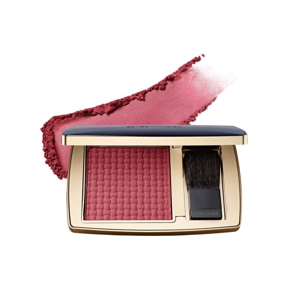 Este Lauder The Sculpting Powder Blush with Buildable Color | Long Lasting, Contouring & Plumping, Mauve Mystique, 0.25 Ounce