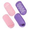 ASAKKURA 2pairs Moisturizing Gel Socks for Women -Crack Heel Foot Covers for Spa Overnight Use Comfortably Soothing Non- Foot view 1