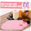 ASAKKURA 2pairs Moisturizing Gel Socks for Women -Crack Heel Foot Covers for Spa Overnight Use Comfortably Soothing Non- Foot view 2