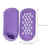 ASAKKURA 2pairs Moisturizing Gel Socks for Women -Crack Heel Foot Covers for Spa Overnight Use Comfortably Soothing Non- Foot view 3