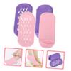 ASAKKURA 2pairs Moisturizing Gel Socks for Women -Crack Heel Foot Covers for Spa Overnight Use Comfortably Soothing Non- Foot view 4