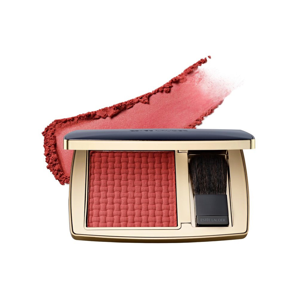 Este Lauder The Sculpting Powder Blush with Buildable Color | Long Lasting, Contouring & Plumping, Sublime Spice, 0.25 Ounce