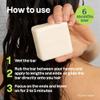 ATTITUDE Nourishing Conditioner Bar, Natural Origin, For Dry and Dull Hair, Avocado Oil & Shea Butter, Clean Ingredients, Vegan, Pear & Amber, 3 Oz view 4