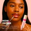 Beauty For Real Lip Revival Hi-Shine Hydrating Lip Oil, Strawberry Fields (Transparent Red) - Lightweight - Non-Sticky, Shiny Finish - Paraben Free, Cruelty Free, Vegan view 3