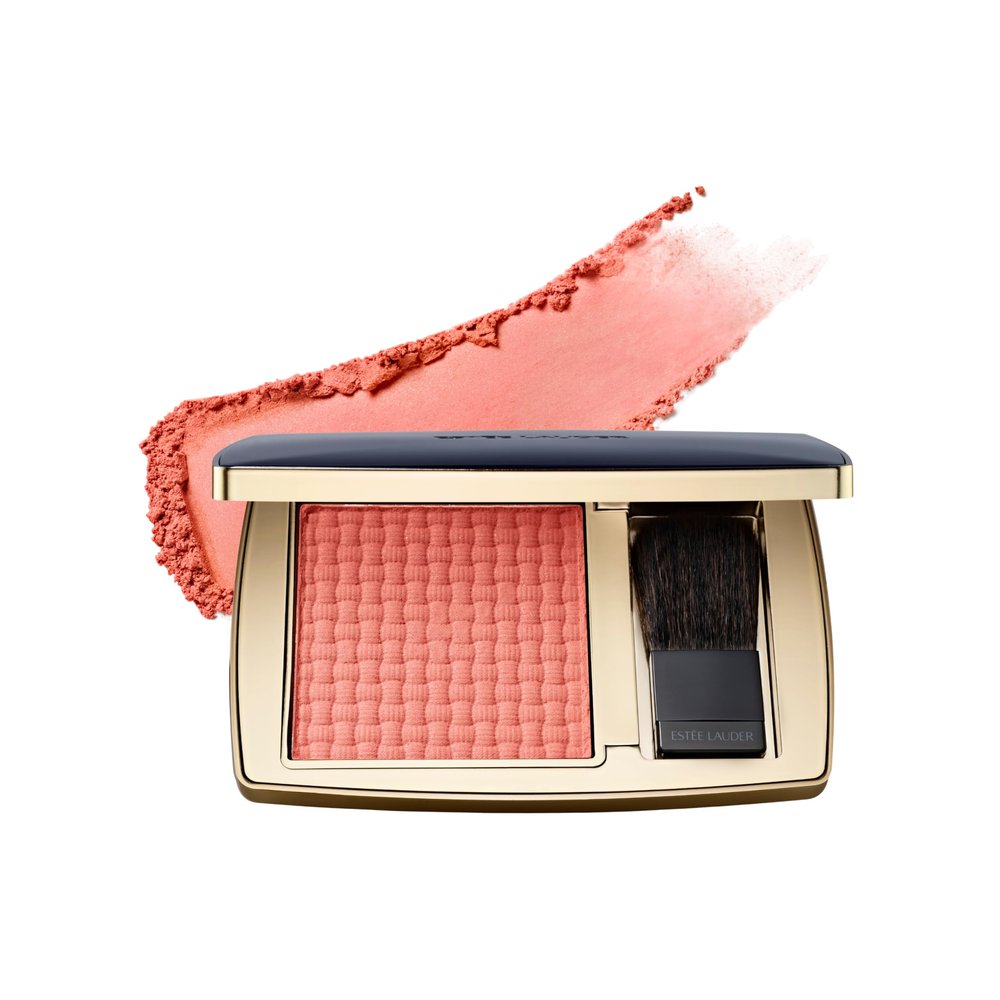 Este Lauder The Sculpting Powder Blush with Buildable Color | Long Lasting, Contouring & Plumping, Positive Peony, 0.25 Ounce