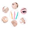 PartyKindom 24pcs Stainless Steel Eyebrow Razors for Women and Men Durable Grooming Shavers with Compact Design Multi-color for Easy Eyebrow Shaping and Trimming view 2
