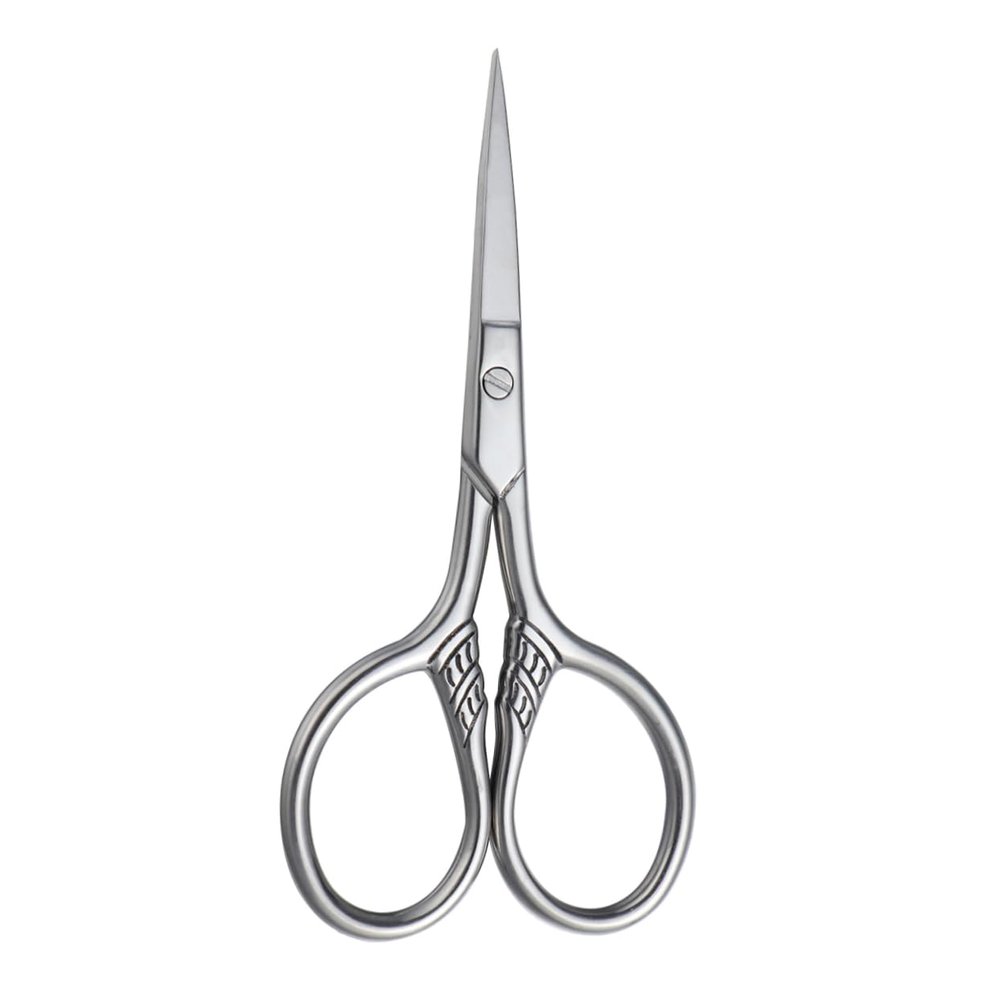 CALLARON Stainless Steel Trimming Shears Men's Beard Scissors Beard Scissors for Men Professional