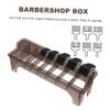 HAKIDZEL Hair Tools Organizer Hair Cutting Guide Clipper Comb Storage Barbershop Accessory Box view 3