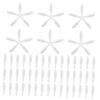 VICASKY 300PCS Disposable Lip Brush Heads Soft Velvet Applicators for Lip Gloss and Makeup for Professionals and DIY Enthusiasts for Travel and On-the-Go Use view 1