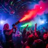 milo UV Neon Red Washable Party Paint | 5 Gallon Bucket | Bulk Fluorescent Party Paint for Rave, Events, Concerts | Glows UV in Black Light | Made in USA | Safe for Skin, Washable, and Non Toxic view 4