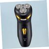 Healvian USB Rechargeable Electric Beard Trimmer with Washable Head Multifunctional Razor for Men Durable Compact Design for Easy Travel Black view 3