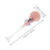 Baluue 2pcs Nail Dust Brush Soft Bristle Nail Cleaner Innovative Wine Shape for Dust Removal for Manicure view 2