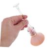 Baluue 2pcs Nail Dust Brush Soft Bristle Nail Cleaner Innovative Wine Shape for Dust Removal for Manicure view 4
