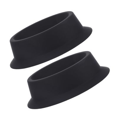 BESTYASH 2pcs Silicone Beard Bubble Bowl Lightweight Shaving Bowl for Grooming and Portable Barber Supplies for Home Use