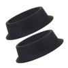 BESTYASH 2pcs Silicone Beard Bubble Bowl Lightweight Shaving Bowl for Grooming and Portable Barber Supplies for Home Use view 1