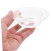 Amosfun Transparent Wax Warmer Glass Dish Replacement Essential Oil Melting Plate for Home and Office Even Heating Aroma Diffuser Compatible with Wax Warmers view 4