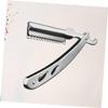 PartyKindom Razor Cutting Hair Scraper Eyebrow Face Shaving Barber Beard Tools view 3