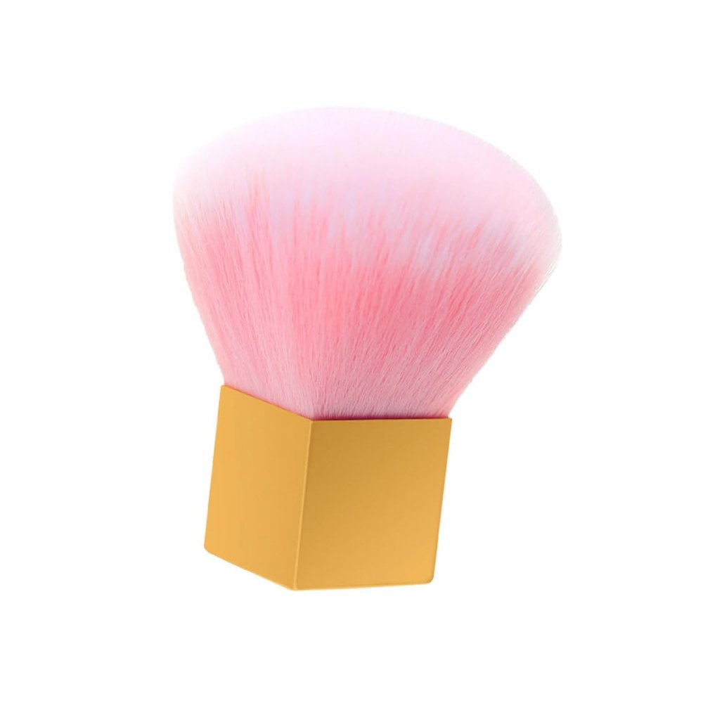 Beaupretty Quality Nail Cleaning Brush with Square Handle Ergonomic Dust Brush for Manicure and Nail Art Soft and Skin-friendly for Salon Home Use