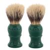 FOMIYES 2pcs Beard Grooming Brush Soft Bristles for Men Ergonomic Design for Comfortable Shaving for Facial Hair Care and Travel Use view 1
