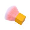 Mikinona Eco-friendly Nail Dust Brush Fingernail Cleaning Brush for Manicure Nail Tech Supplies Dust Remover Square Handle Professional Home Use view 1