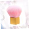 Mikinona Eco-friendly Nail Dust Brush Fingernail Cleaning Brush for Manicure Nail Tech Supplies Dust Remover Square Handle Professional Home Use view 4