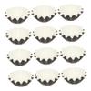 PRETYZOOM 50pcs Quality Material Wax Melt Warmer Liners Leakproof Wax Liner Tray for view 1