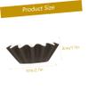 PRETYZOOM 50pcs Quality Material Wax Melt Warmer Liners Leakproof Wax Liner Tray for view 2